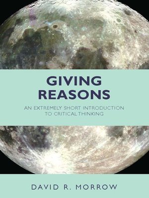 cover image of Giving Reasons